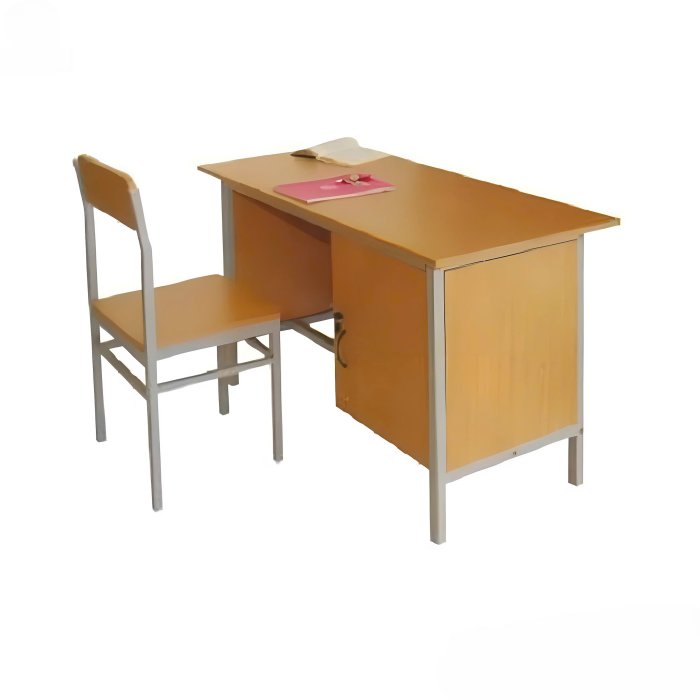 Bàn Giáo Viên Gỗ Công Nghiệp Có Tủ Tiện Lợi - BGHS35