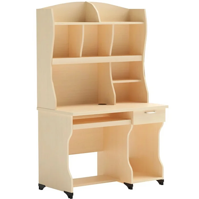 Bàn Học Sinh Liền Giá Sách Độc Đáo - BGHS34