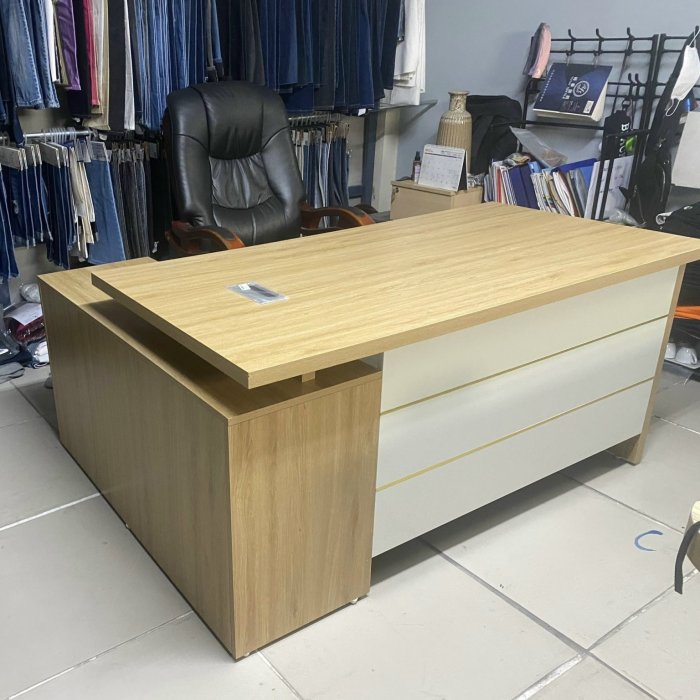 Bàn Giám Đốc Góc L Màu 388 - BGĐ65