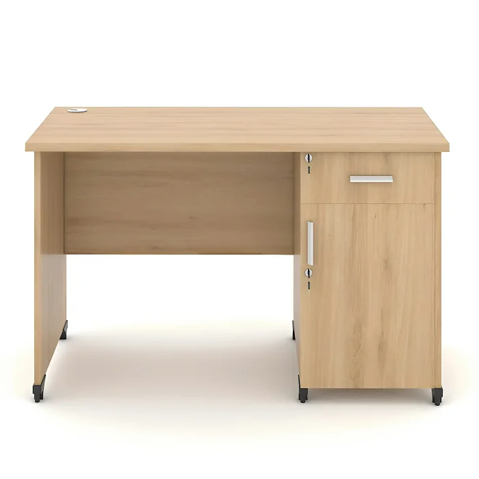 Bàn Làm Việc Gỗ Văn Phòng Hộc Đầy - BG1