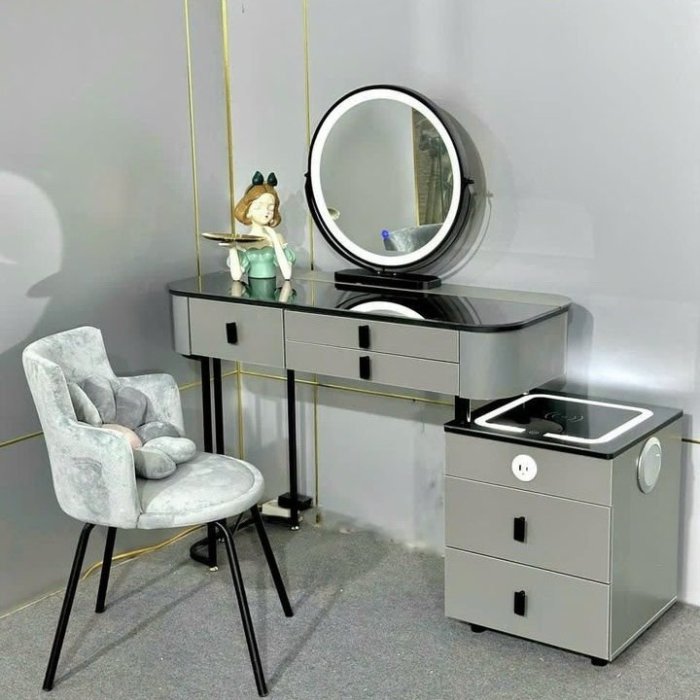 Bàn Trang Điểm Đèn Led Đa Năng - BTD10