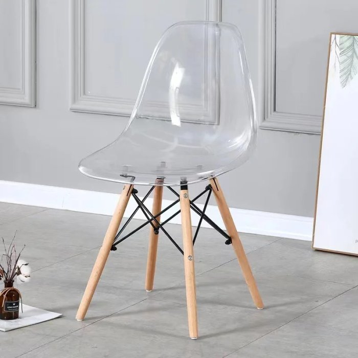 Ghế Cà Phê Eames Trong Suốt - CF5