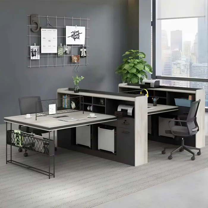 Bàn Cụm Làm Việc Văn Phòng Hiện Đại 4 Người - BC67