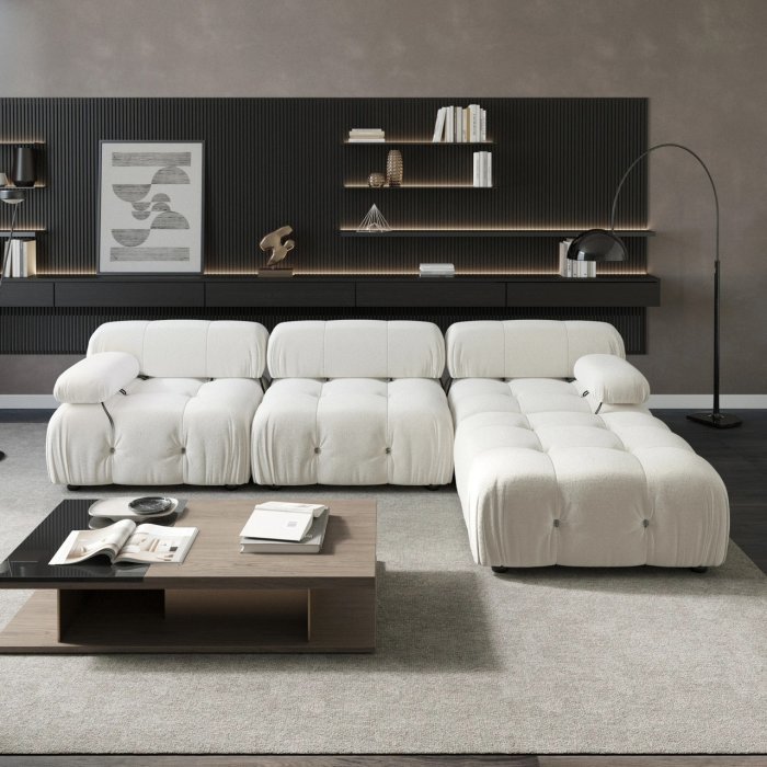 Ghế Sofa Lông Cừu Góc L - SF23