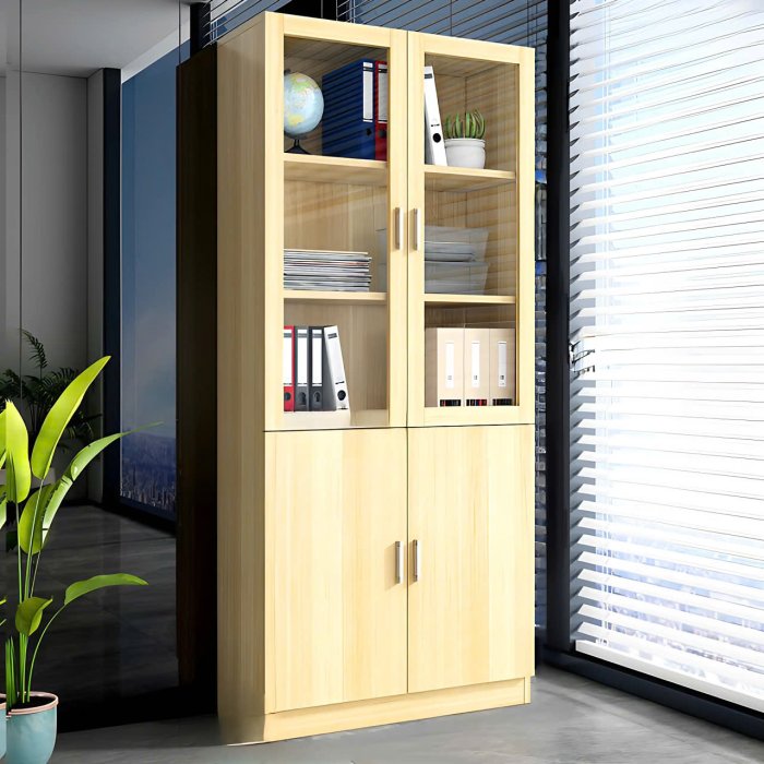 Tủ Tài Liệu 2 Cánh Văn Phòng Đẹp - THS166