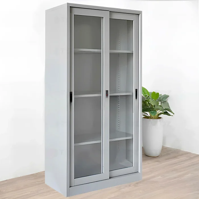 Tủ Locker Sắt Cánh Kính Cửa Lùa - TLK47